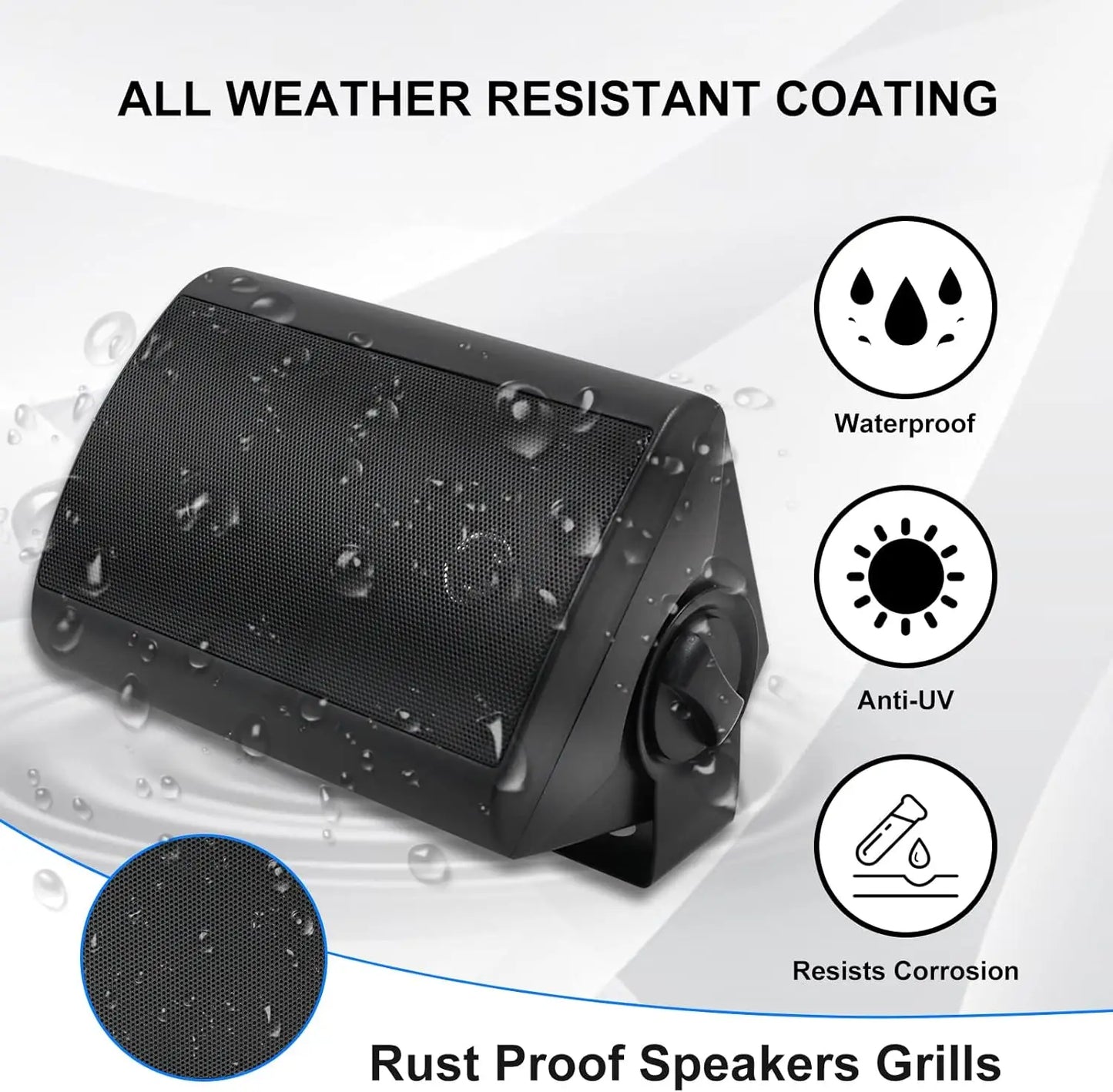 Upgrade your outdoor audio with Herdio passive speakers built to endure all weather and deliver dependable, room-filling sound for patios, decks, and backyards for year-round enjoyment.