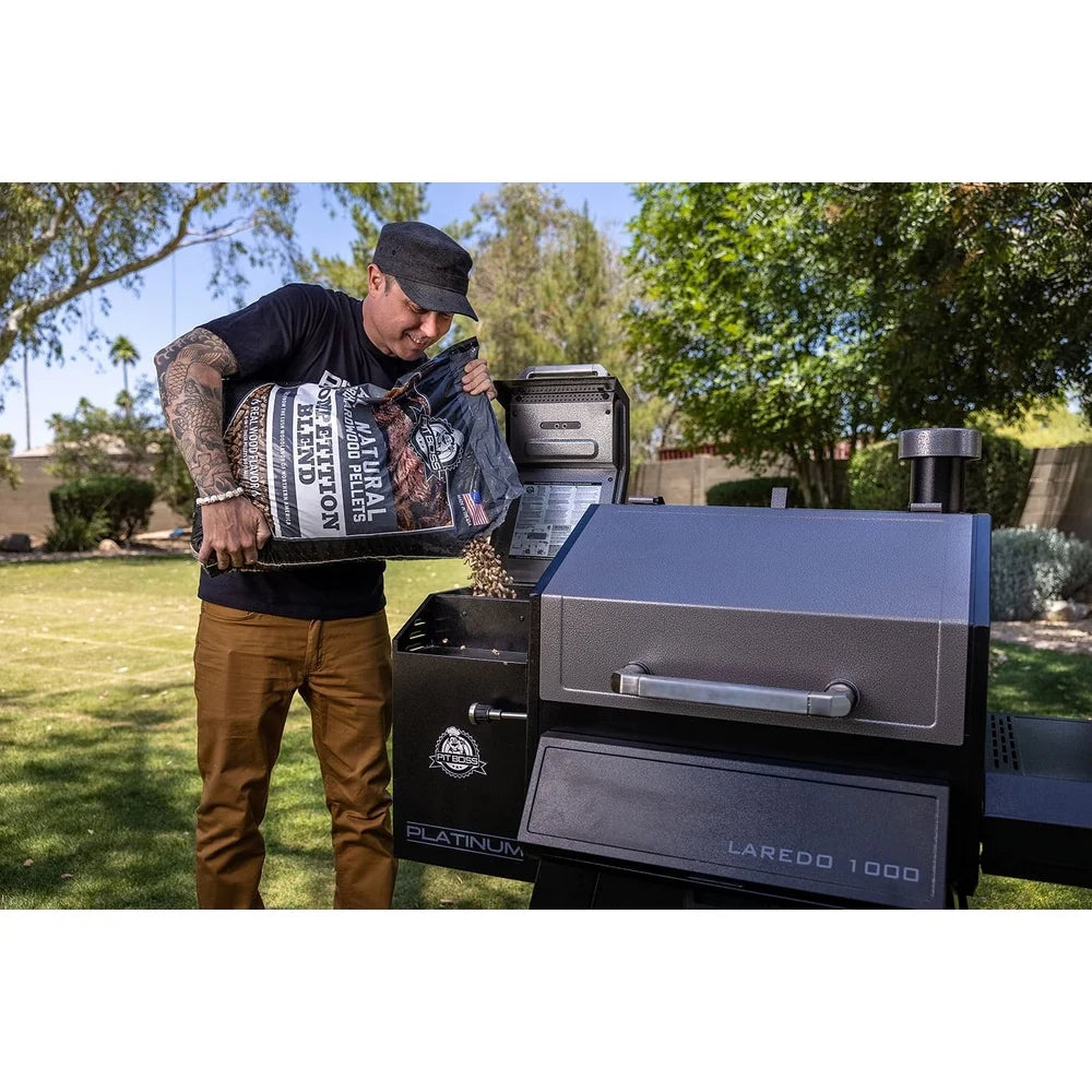 Competition Blend Hardwood BBQ Pellets Maple Hickory Cherry 40 Lb Long Burn