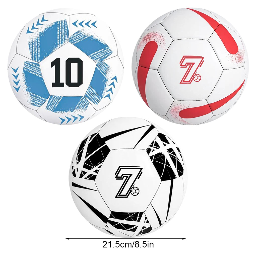 Stand out on the field with this four-layer waterproof PU soccer ball, engineered for your reliable performance in training and matches.