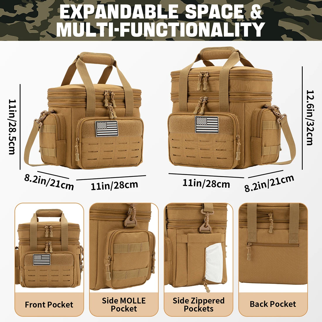 Meet your go-to tactical lunch companion from ReFire Gear, an 18L expandable, insulated cooler that keeps meals fresh on long workdays, camping trips, and any outdoor mission you tackle.