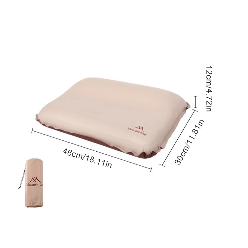 alloet Ultralight Inflatable Neck Pillow For Travel Car Airplane Train Office