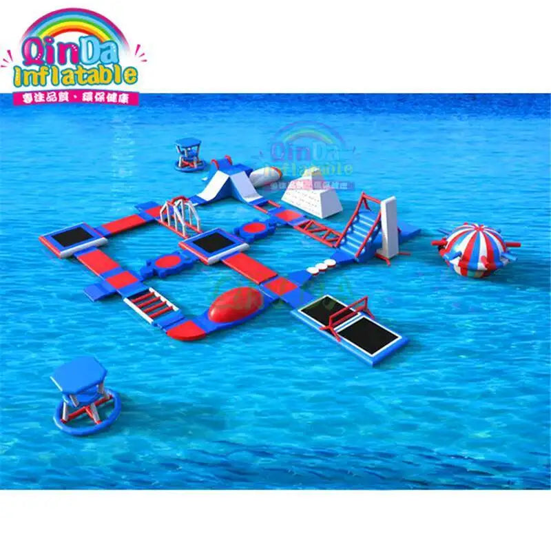 Qinda Inflatable Commercial Water Park Outdoor Play Center For Kids