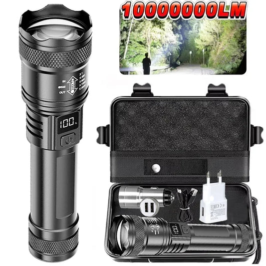 Light up every adventure and emergency with a high-power LED flashlight that adapts to your needs.