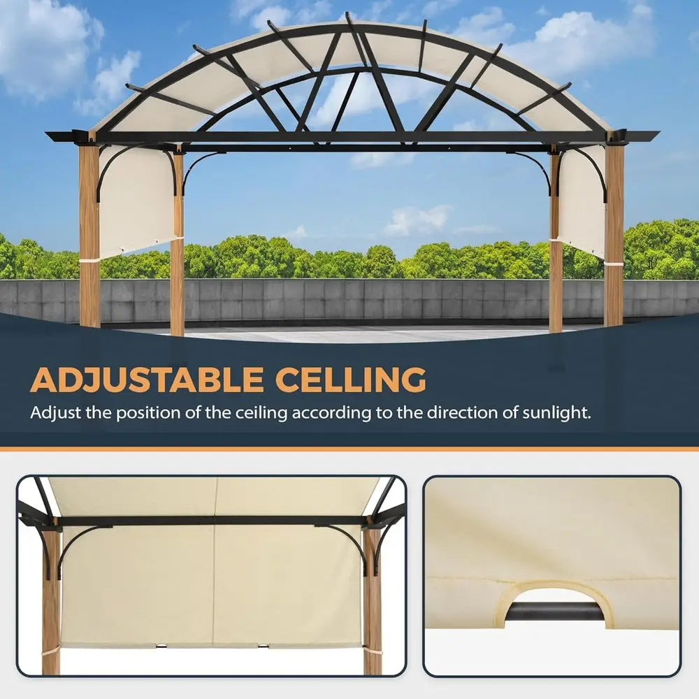 Transform your outdoor space into a shaded retreat that blends rugged durability with refined style and lasting comfort.