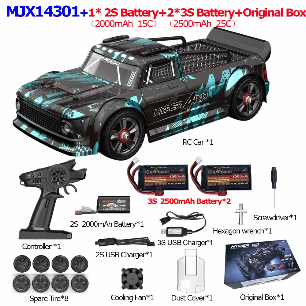 Experience heart-pounding high-speed thrills with your Hyper Go RC Drift Car by JIUSI.
