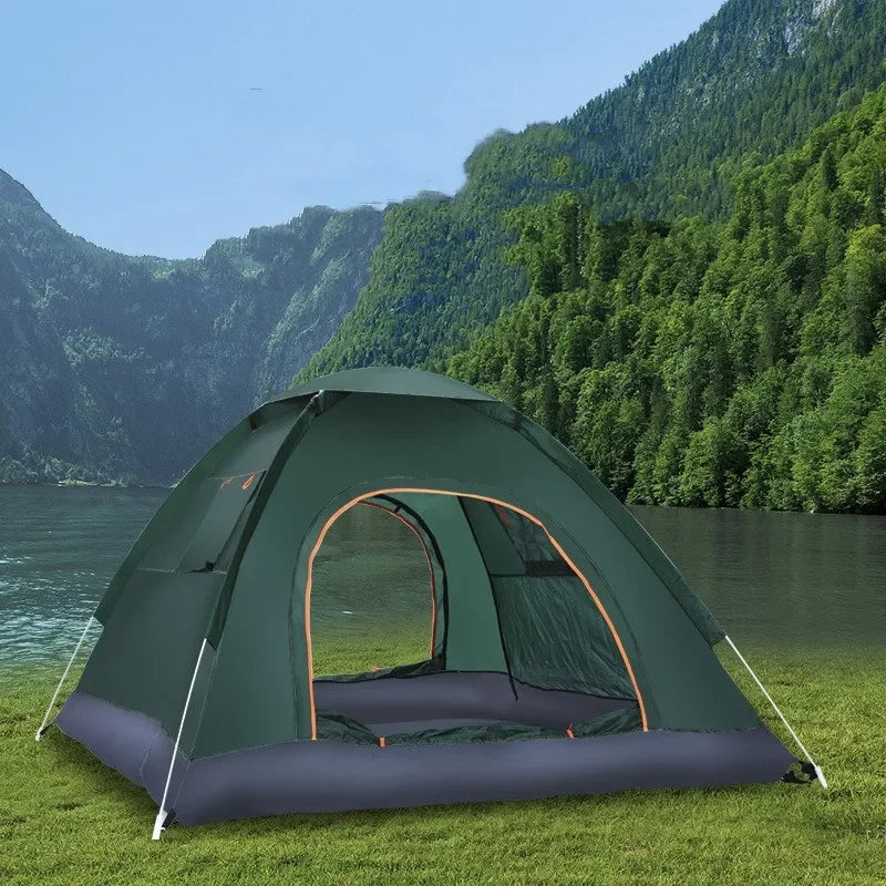 Experience instant shelter with a fast, reliable pop-up tent that fits two to three campers for any outdoor adventure.
