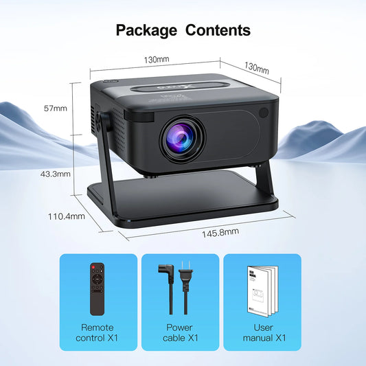 Elevate your movie nights with the compact XNANO mini smart projector that brings big-screen impact into any space.