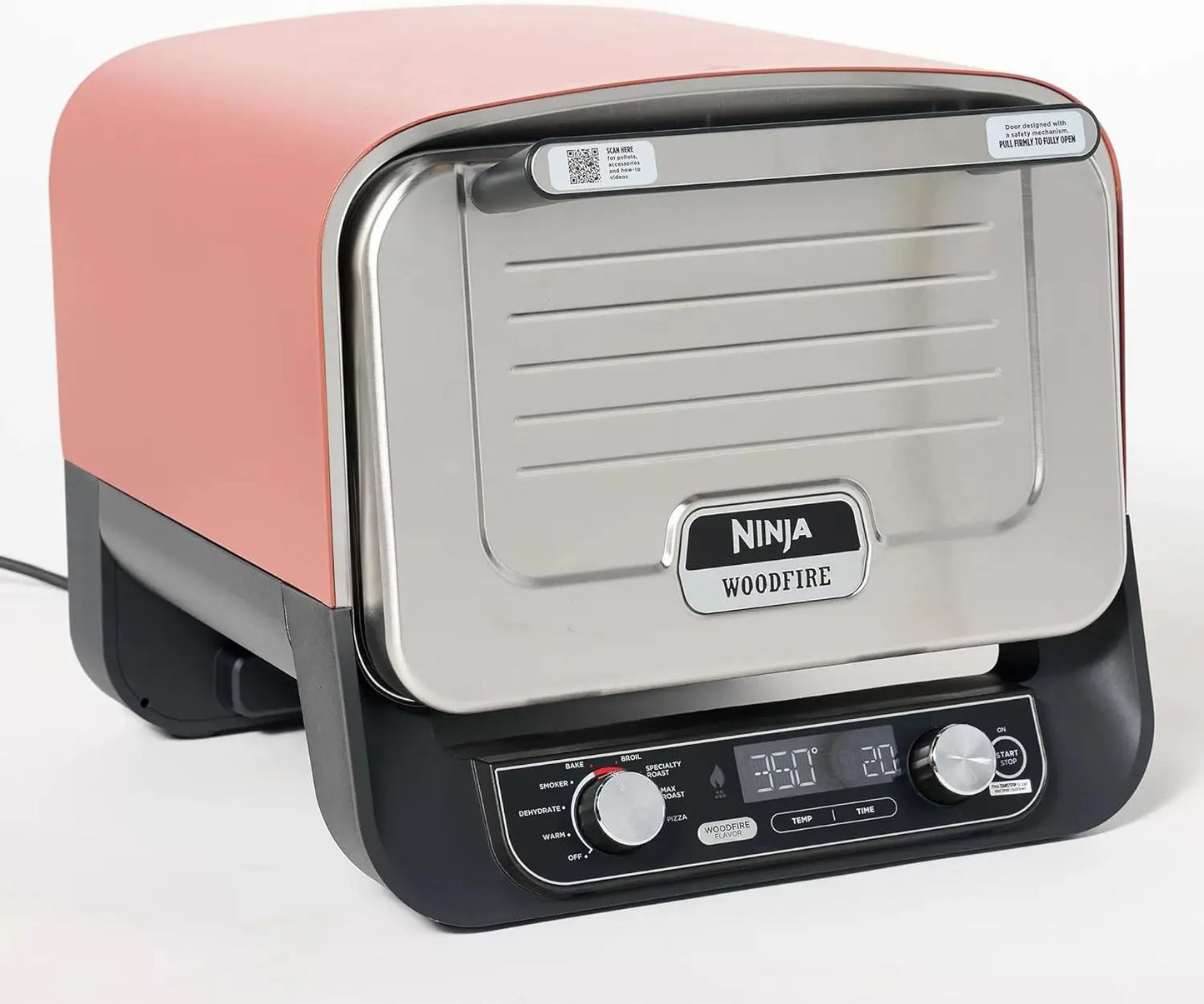 Woodfire Outdoor Pizza Oven 8 In 1 Portable Electric Roaster Heats To 700F