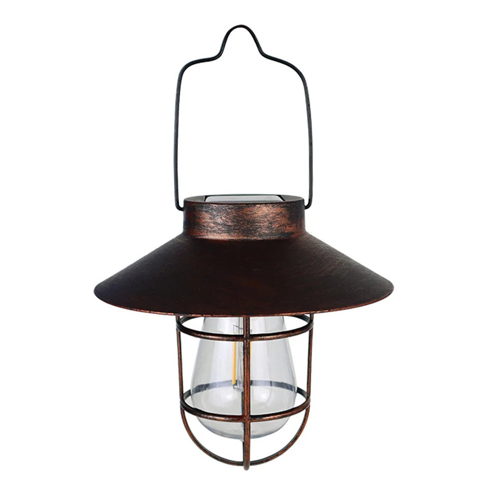 Light up your outdoors with a retro solar lantern that blends vintage charm, weathered-style metal, and modern, maintenance-free lighting for dependable nighttime visibility.