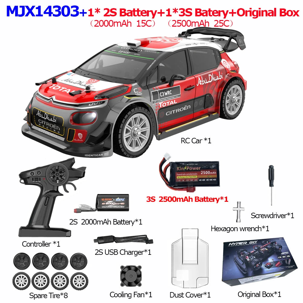 Experience heart-pounding high-speed thrills with your Hyper Go RC Drift Car by JIUSI.