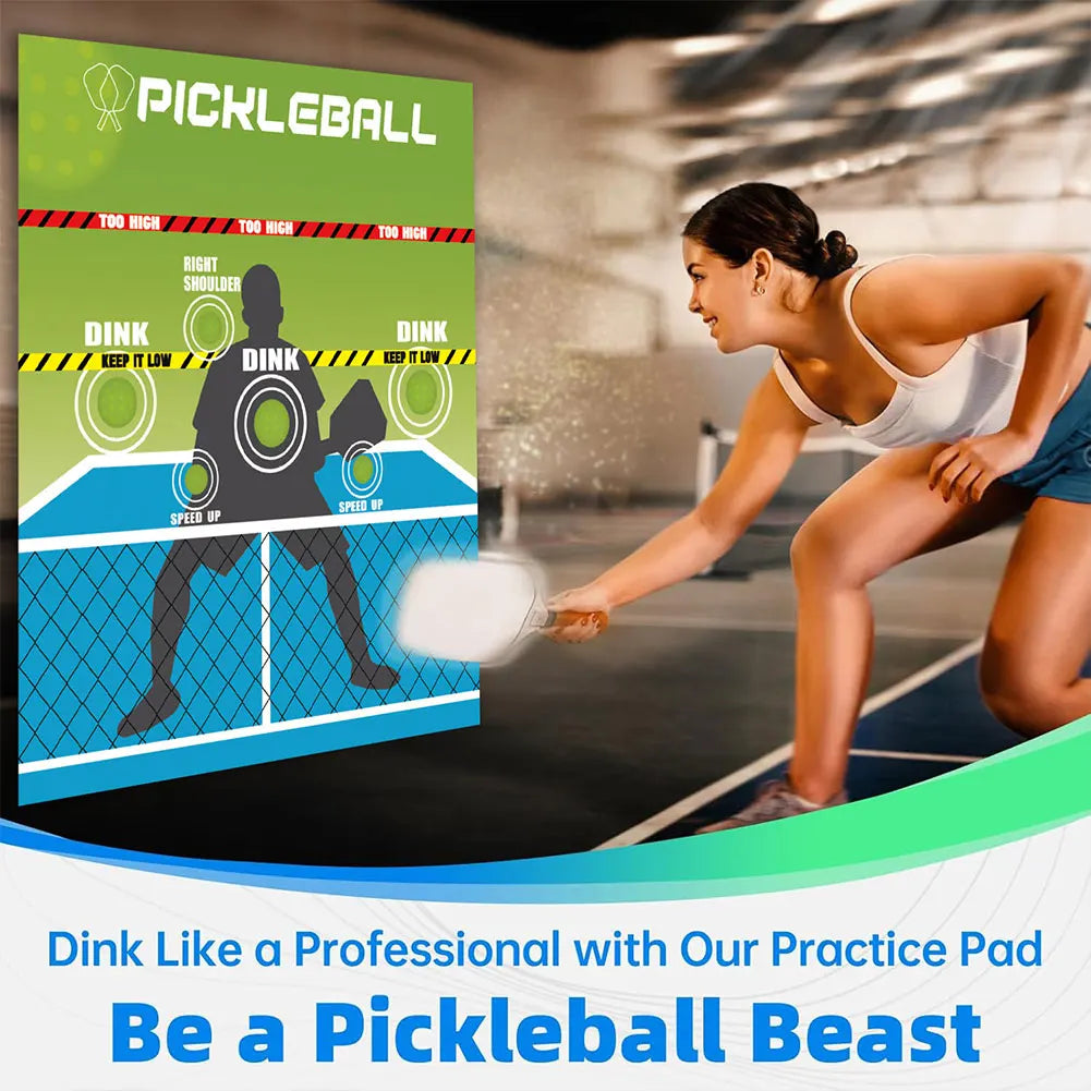 Boost your pickleball skills with a compact rebounder that turns any wall into a focused solo-training partner.