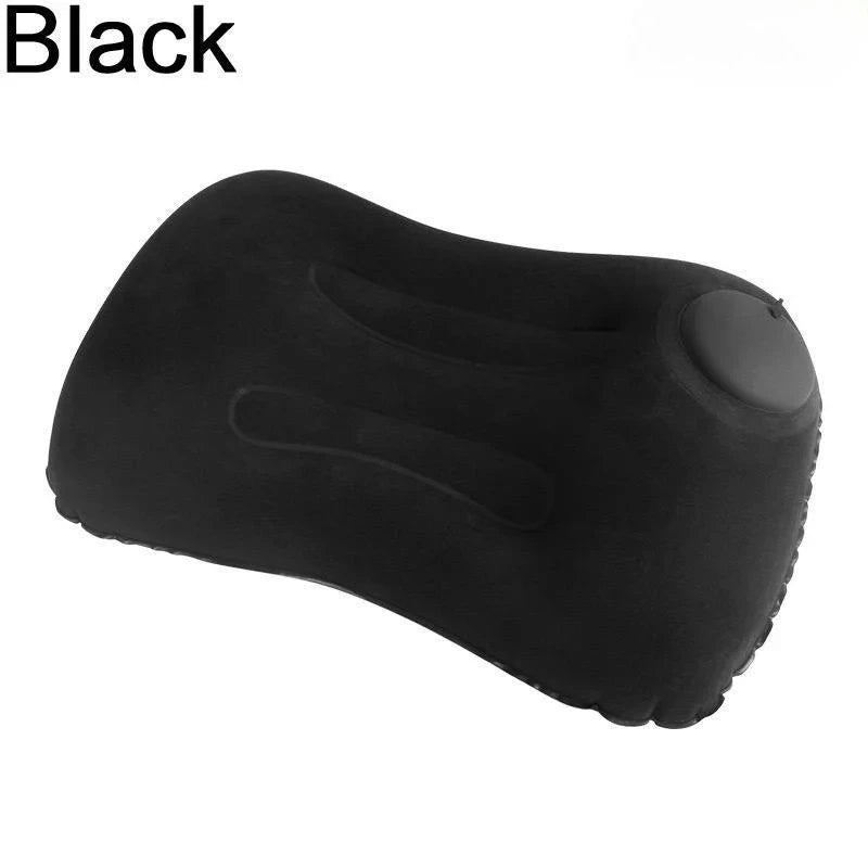From NONECN, the flocking inflatable square pillow delivers plush, portable comfort.