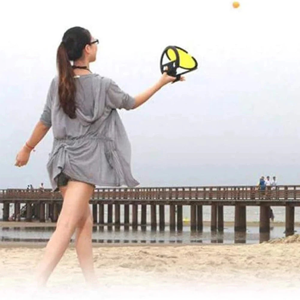 Alloet Beach Toss and Catch Ball Set Racket Game for Kids and Family