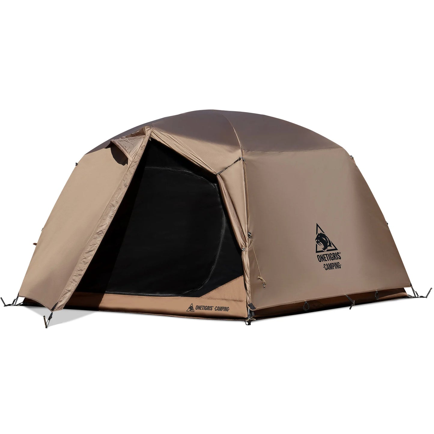 OneTigris Jovian Camping Tent 4 Person Dome Shelter Waterproof Floor