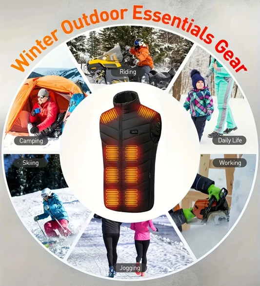 Stay warm outdoors with the XIAOTREECN heated vest that blends comfort, warmth, and versatility for every adventure you undertake.