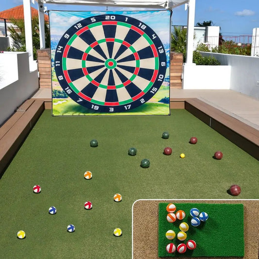 Turn your space into a quick, engaging golf practice zone with this versatile chipping game set.