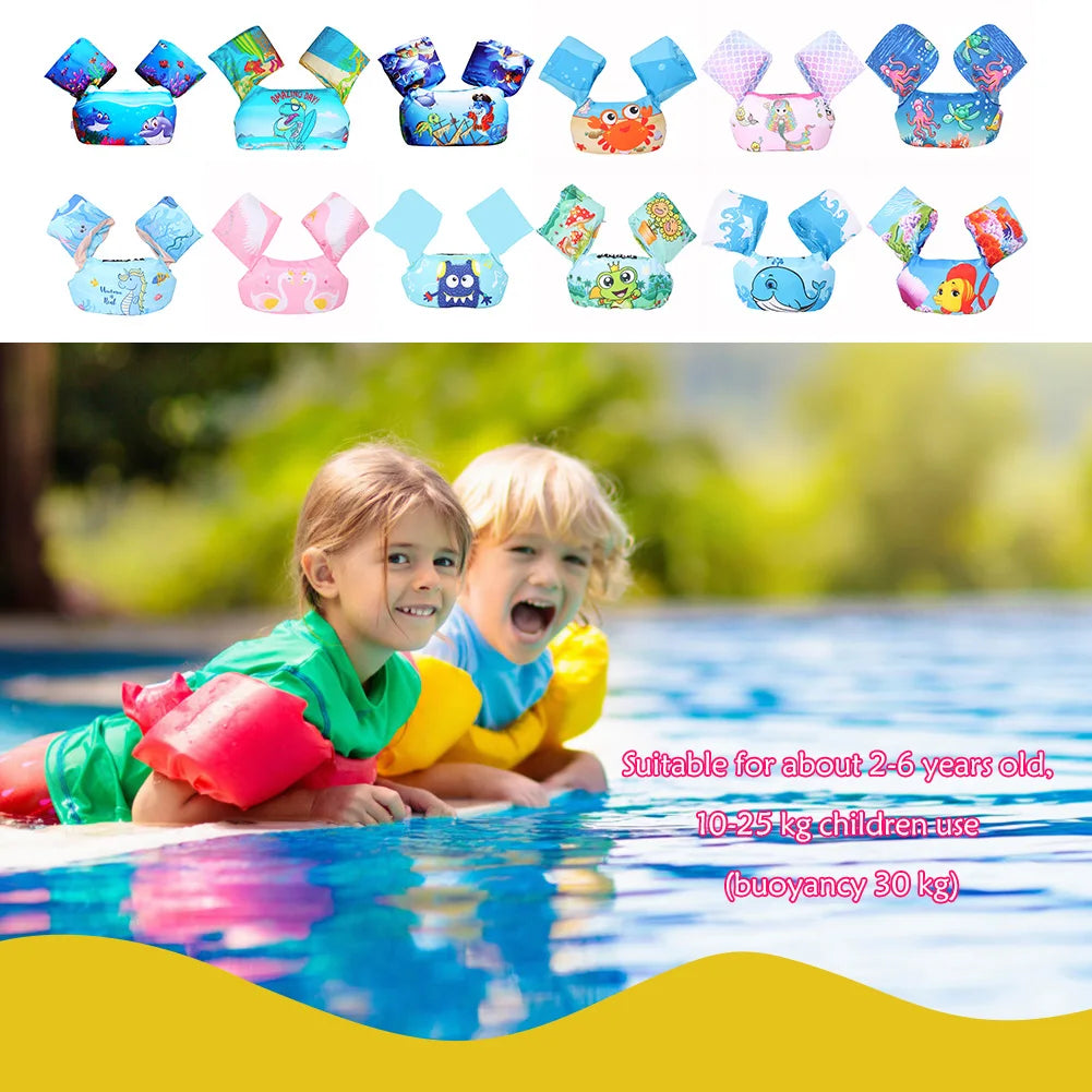 Cartoon Arm Float Ring For Kids Toddlers Swim Pool Float